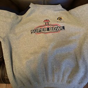Super Bowl Rams sweter on prime condition Xl